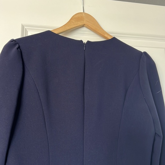 Gal Meets Glam Classic Navy Long Sleeve Dress - Picture 5 of 6